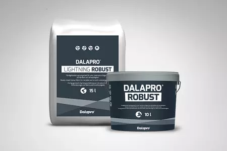 Spackel som tål slitage - Dalapro Robust
