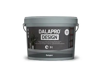 Dalapro Design White Mix - hvid dekorspartel der giver en betonlignende overflade