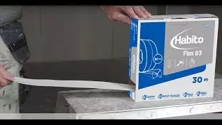 Hjørneliste på rulle som giver ekstra stærke hjørner – Habito Flex 83 (DK) thumbnail